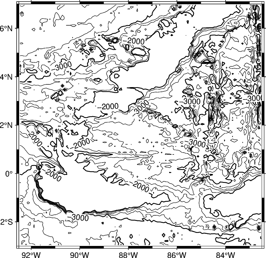 contour map